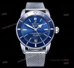 GF Swiss Breitling Superocean ii 42 Blue Dial Asia 2824 Replica Watches 